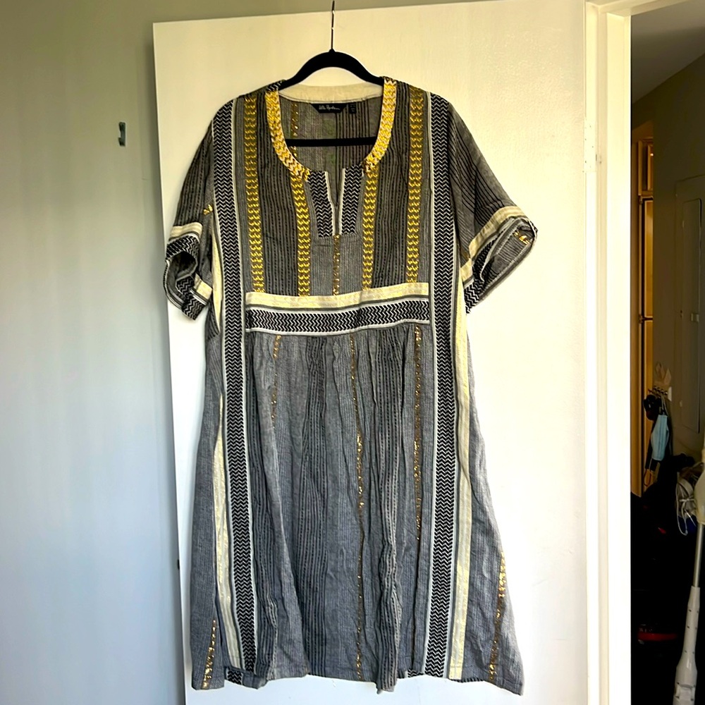 Ulla Popken Greek style dress. Size 14